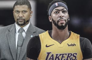 Jalen Rose and Anthony Davis Lakers