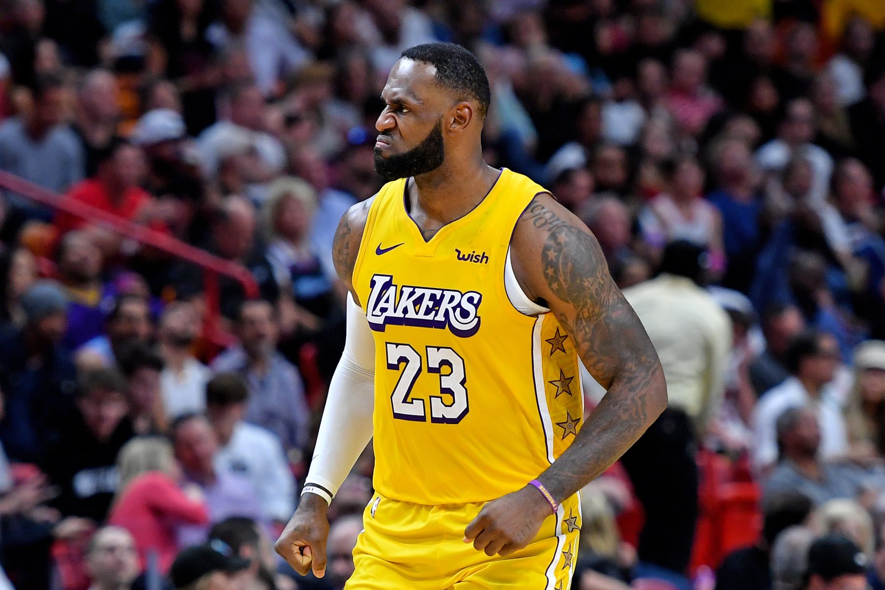 LeBron James Lakers. 