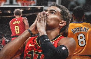 Trae Young and Kobe Bryant
