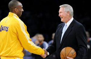 Kobe Bryant and Jerry West