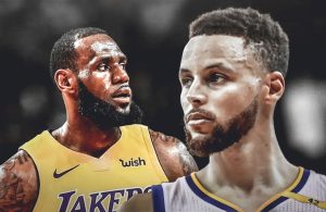 LeBron James and Stephen Curry