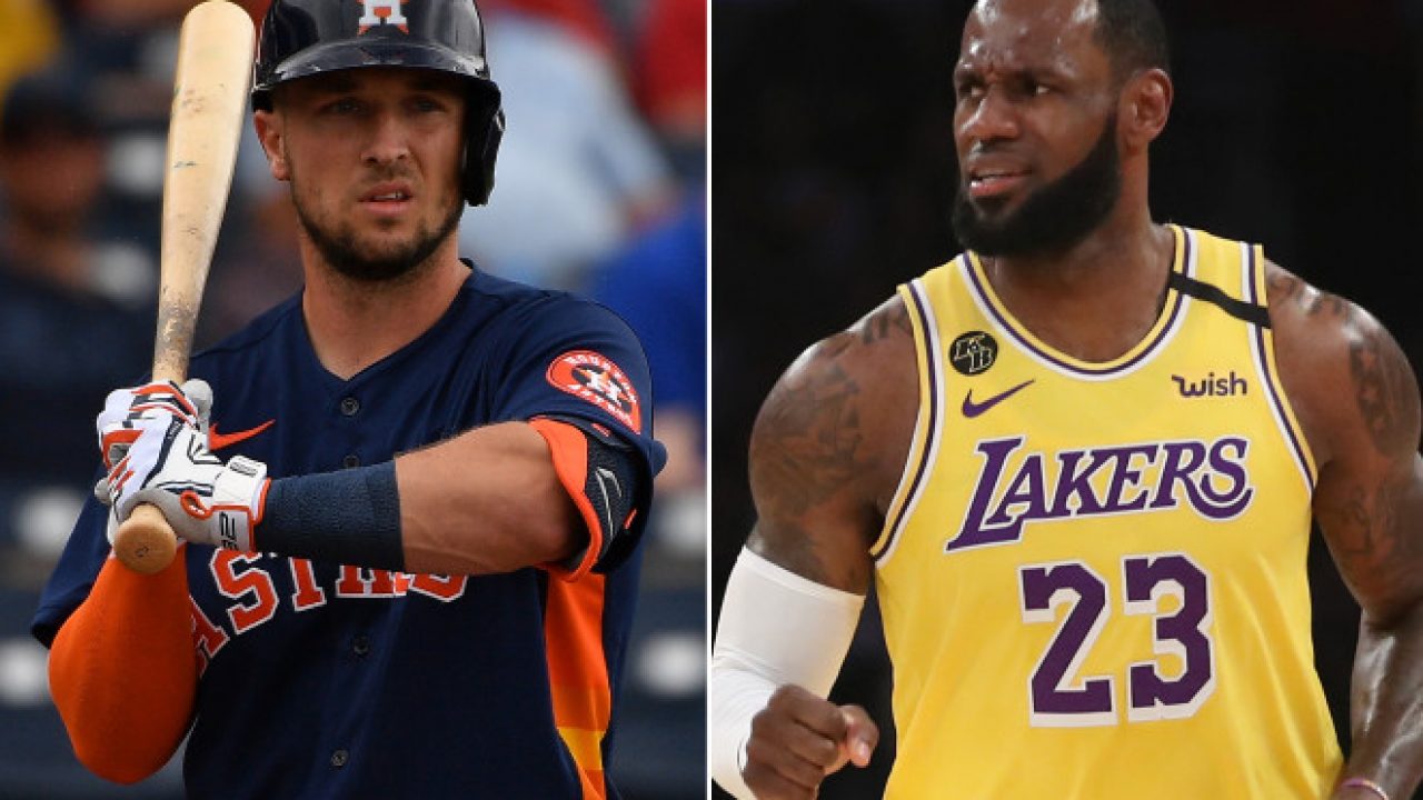 Report: Alex Bregman drops Klutch Sports agent over LeBron James