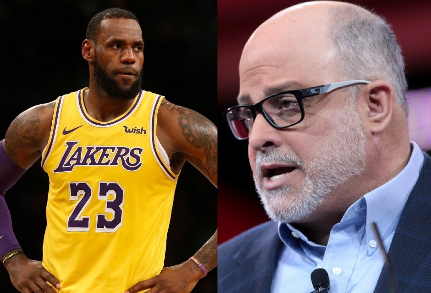 LeBron James and Mark Levin