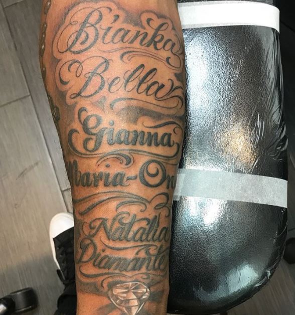 Kobe Bryant Tattoos