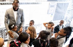 LeBron James and I Promise School Students