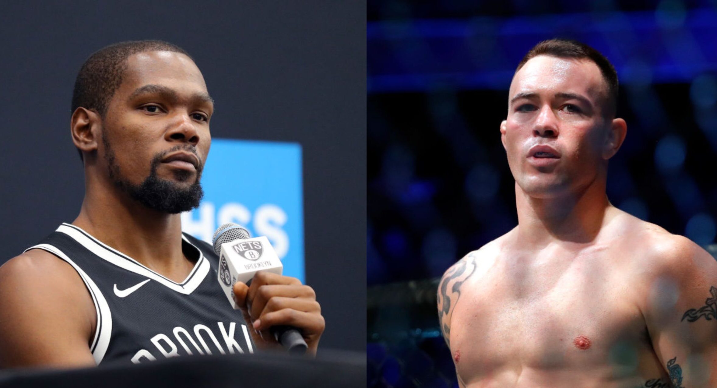 Kevin Durant and Colby Covington
