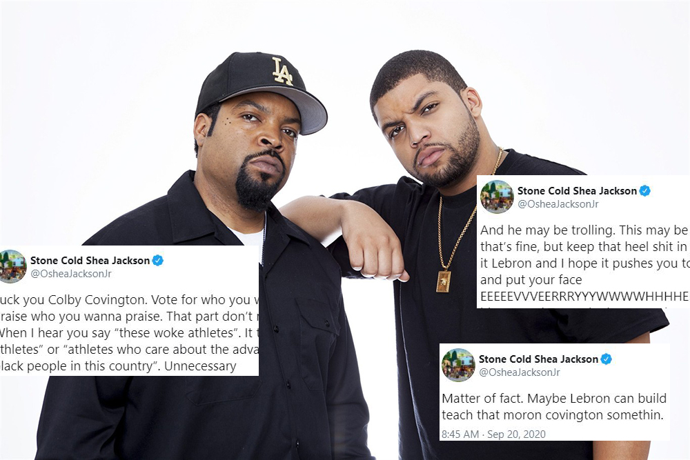 Ice Cube and His Son