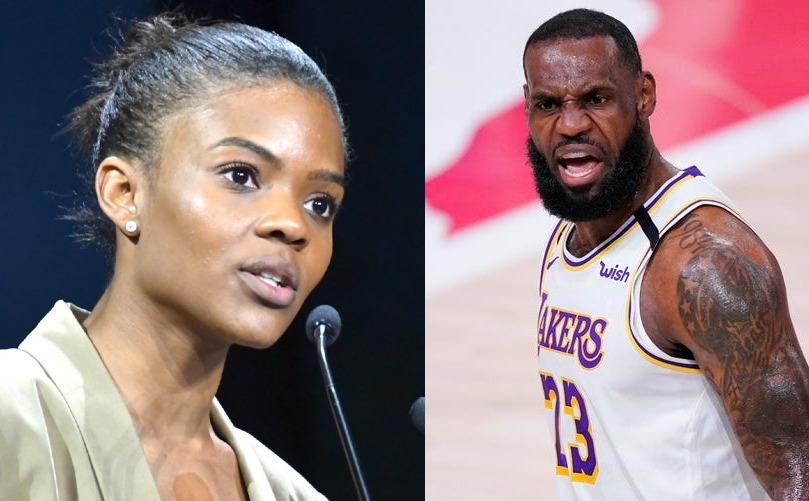 Candace Owens and LeBron James