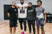 LeBron James and Bronny James