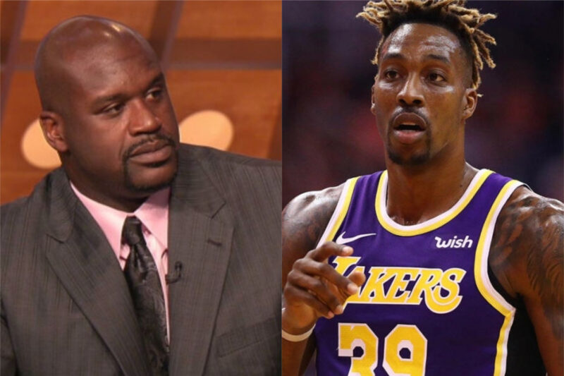 Dwight Howard and Shaquille O'Neal