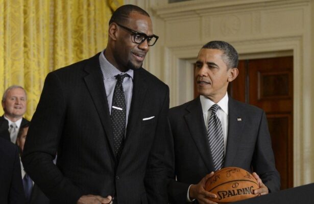 Barack Obama's high school jersey sale breaks record set by LeBron James'  jersey - Lakers Daily
