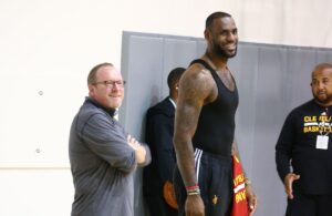 David Griffin and LeBron James