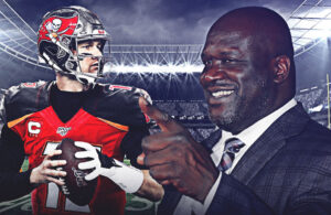 Tom Brady and Shaquille O'Neal