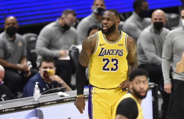 LeBron James’s optimistic 5-word reaction to the Lakers being without Anthony Davis for a while
