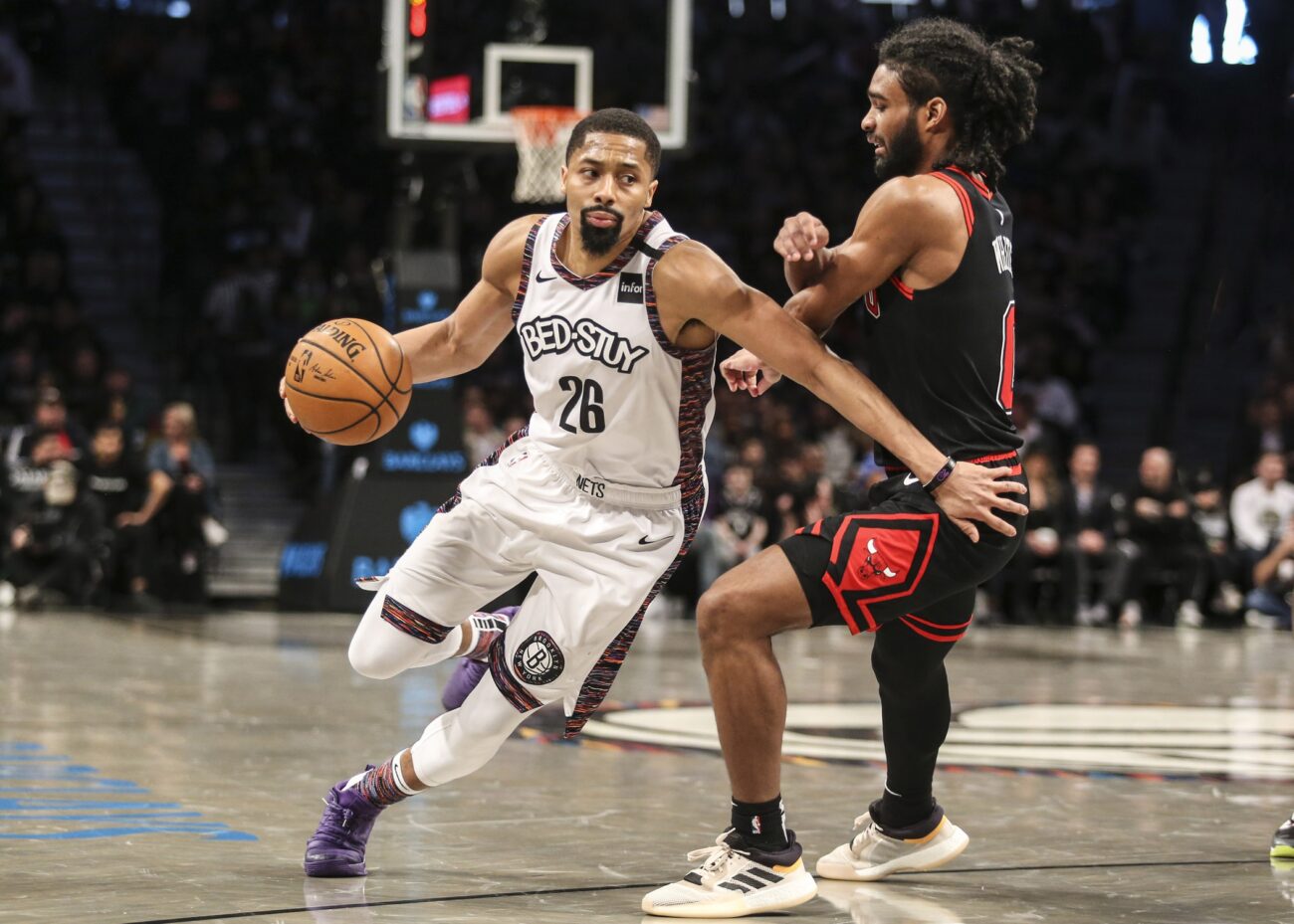 Spencer Dinwiddie and Coby White