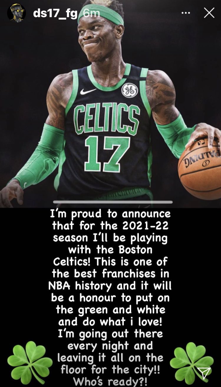 Dennis Schroder Boston Celtics