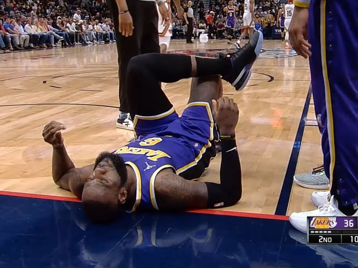 LeBron James ankle injury