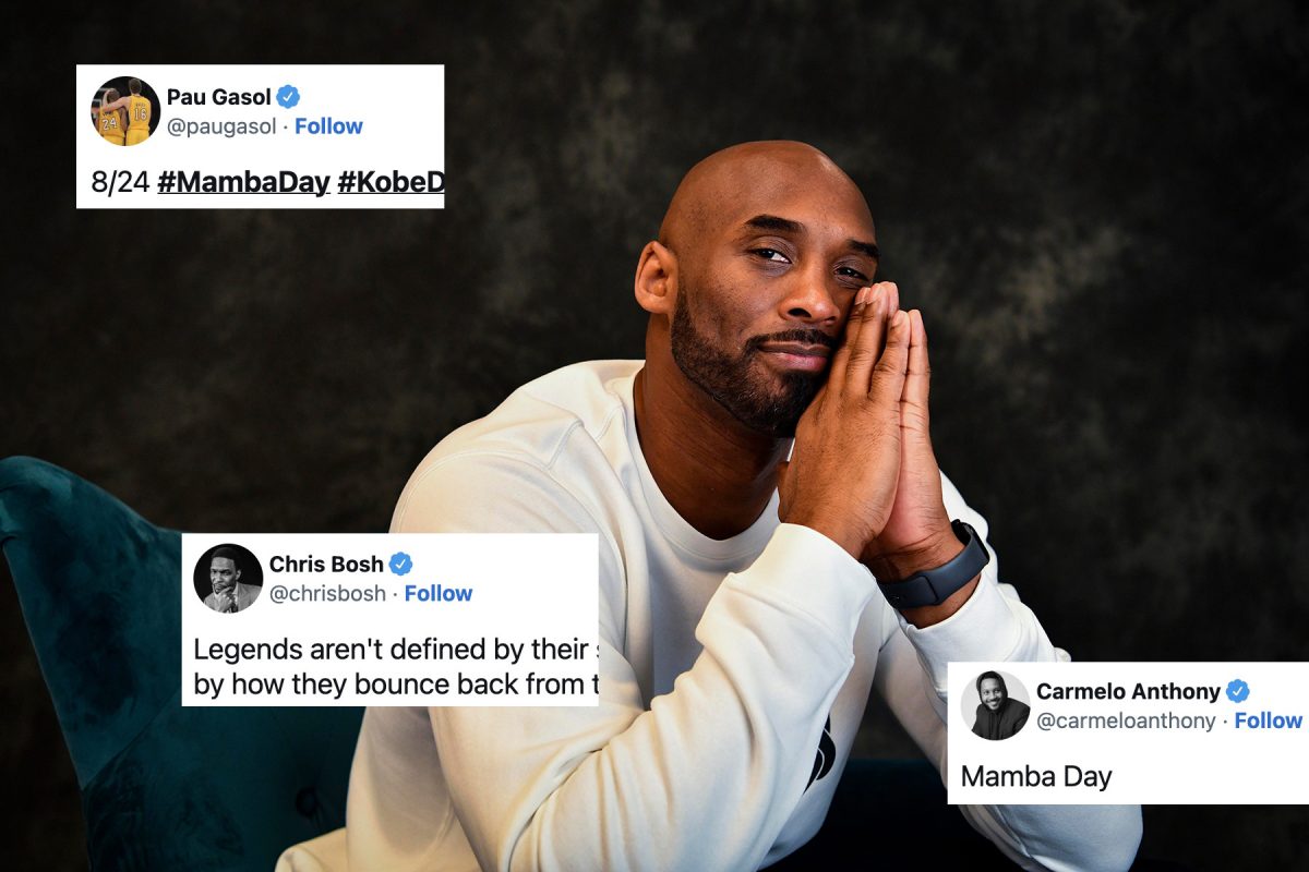 NBA world comes together to pay tribute to Kobe Bryant on 'Mamba