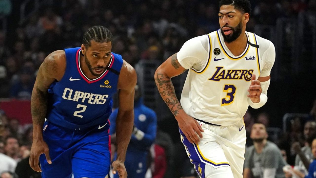 ESPN's Ramona Shelburne defends Anthony Davis' health, saying Kawhi & Paul  George have missed more games: I know Anthony Davis has this…