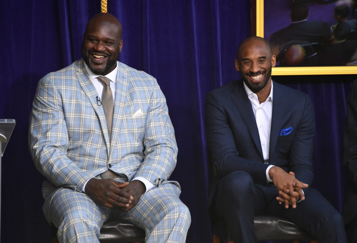 Shaquille O'Neal and Kobe Bryant