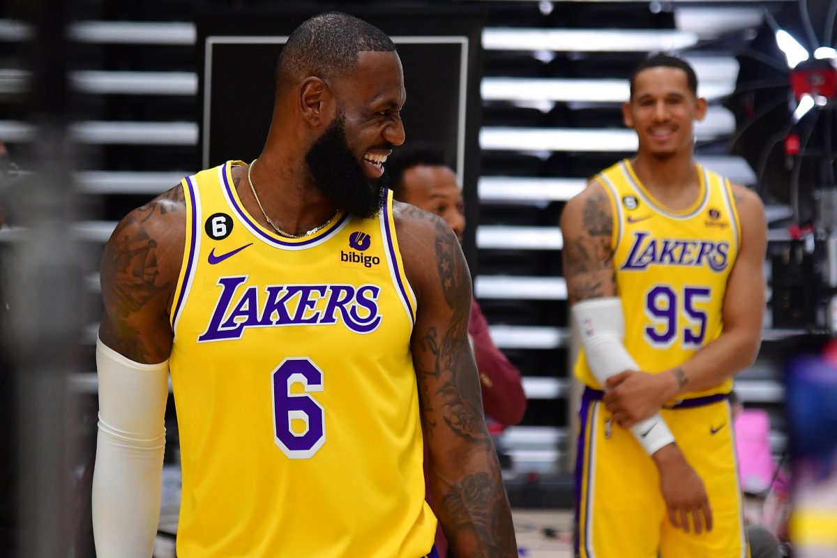 Lakers teammate Juan Toscano-Anderson puts Kobe Bryant ahead of LeBron James in his top 5