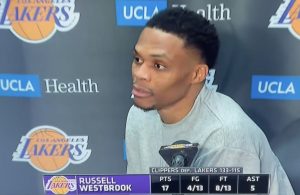 Russell Westbrook postgame