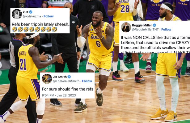 NBA Players And Media Outraged After No-call On LeBron James At End Of ...