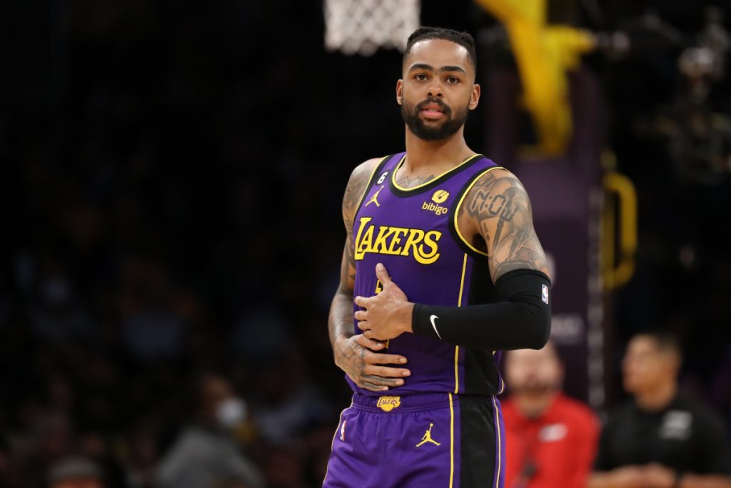 Lakers' D'Angelo Russell downplays NBA GM poll that predicts he will have a  “breakout year”