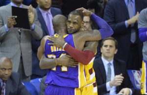 Kobe Bryant and LeBron James