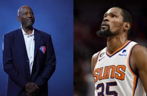 James Worthy and Kevin Durant