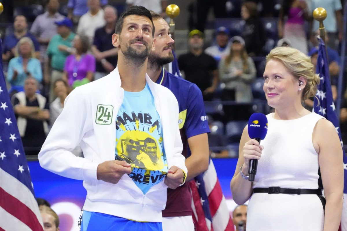 Novak Djokovic and Kobe Bryant