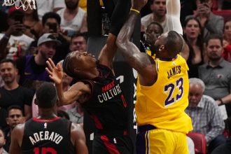 LeBron James and Josh Richardson