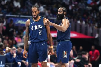 Kawhi Leonard and James Harden