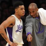 D'Angelo Russell and Kobe Bryant