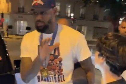 LeBron James France kid