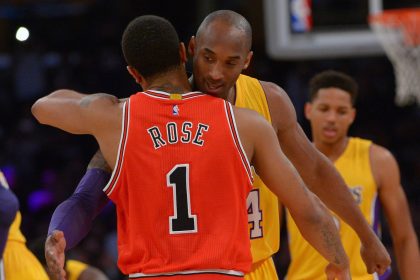 Derrick Rose and Kobe Bryant