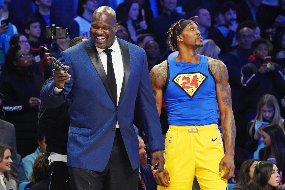 Dwight Howard and Shaquille O'Neal