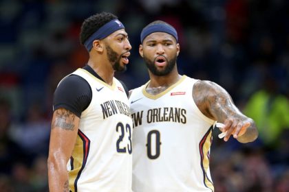 Anthony Davis and DeMarcus Cousins