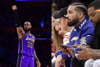LeBron James and Drake