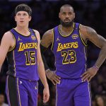 Austin Reaves and LeBron James