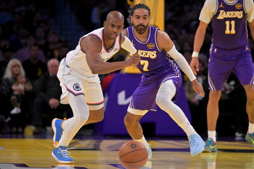 Chris Paul and Gabe Vincent
