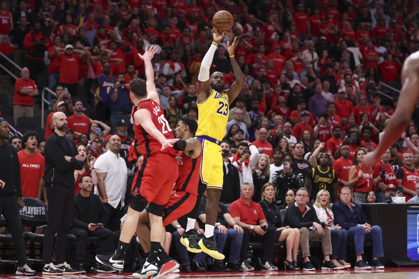 LeBron James Houston Rockets