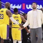 LeBron James, Luka Doncic and Marcus Smart