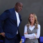 Magic Johnson and Jeanie Buss