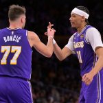 Luka Doncic and Jaxson Hayes