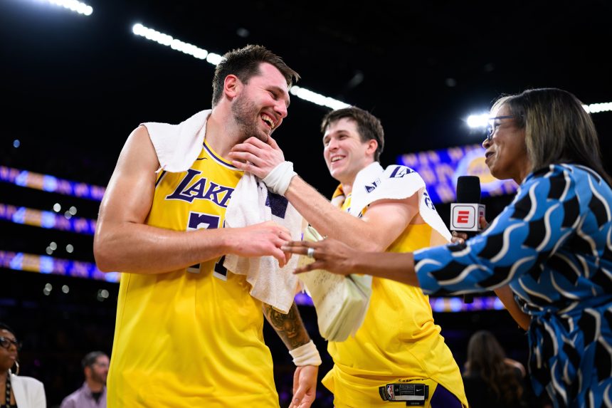 Luka Doncic and Austin Reaves