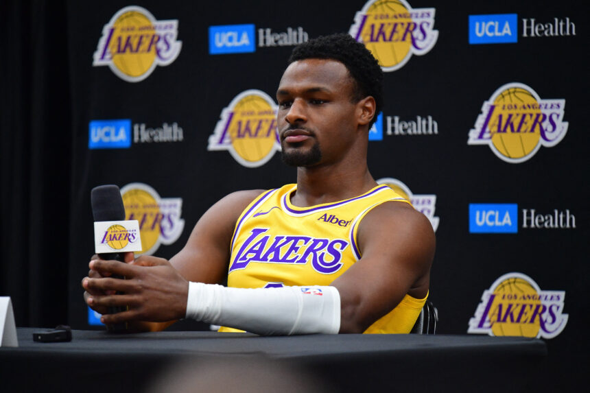 Bronny James Lakers