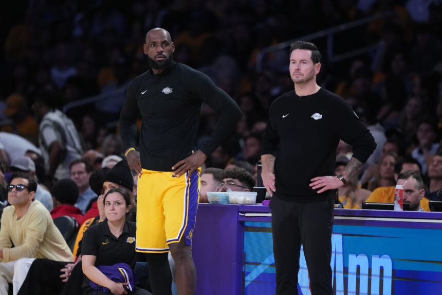 LeBron James and JJ Redick