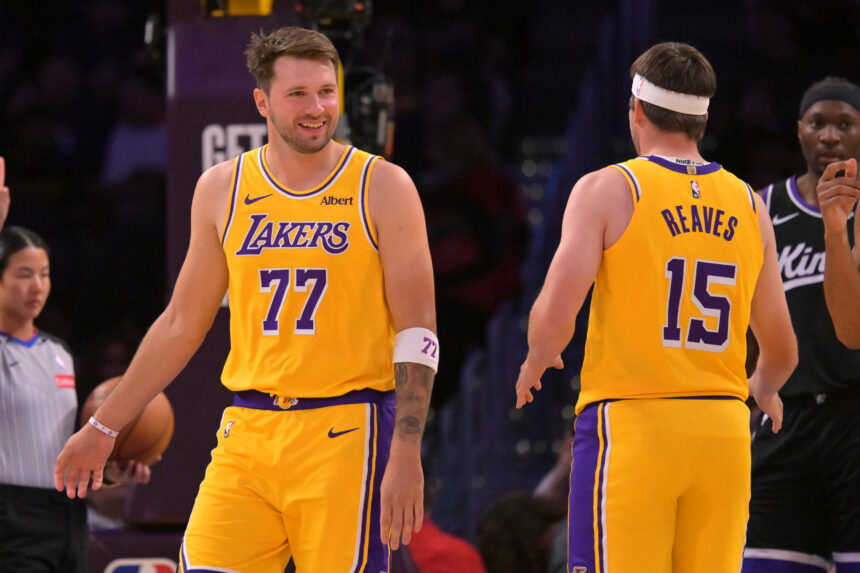 Luka Doncic and Austin Reaves