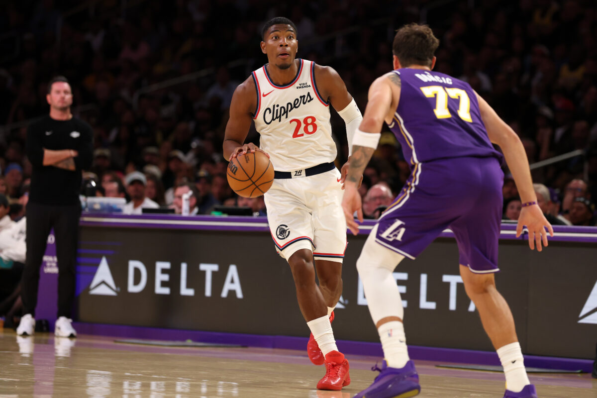Rui Hachimura ruled out vs. Lakers as Clippers reveal new starter